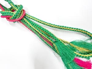 正絹　手組帯締め